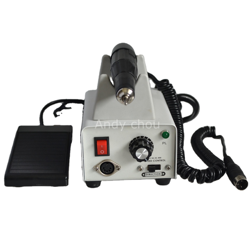Dental Lab Equipment Original SAESHIN South Korea 204/102 Dental Strong Micromotor handpiece with brush 35000rpm