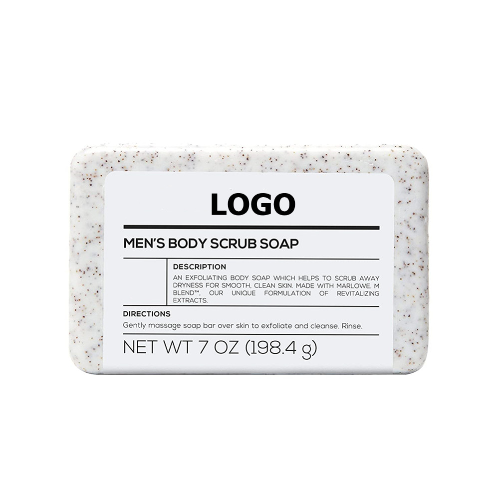 Private Label Best Men's Exfoliating Body Scrub Soap