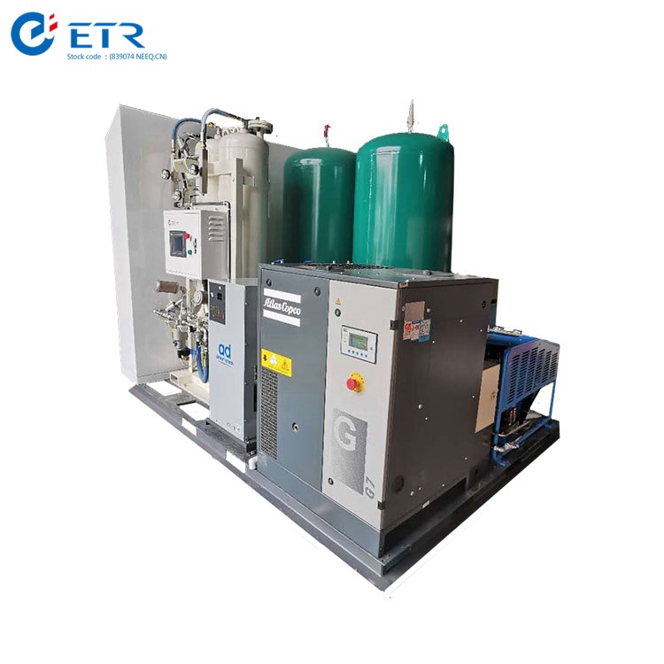 Машина для производства кислородного газа ETR/кислородные розливные установки