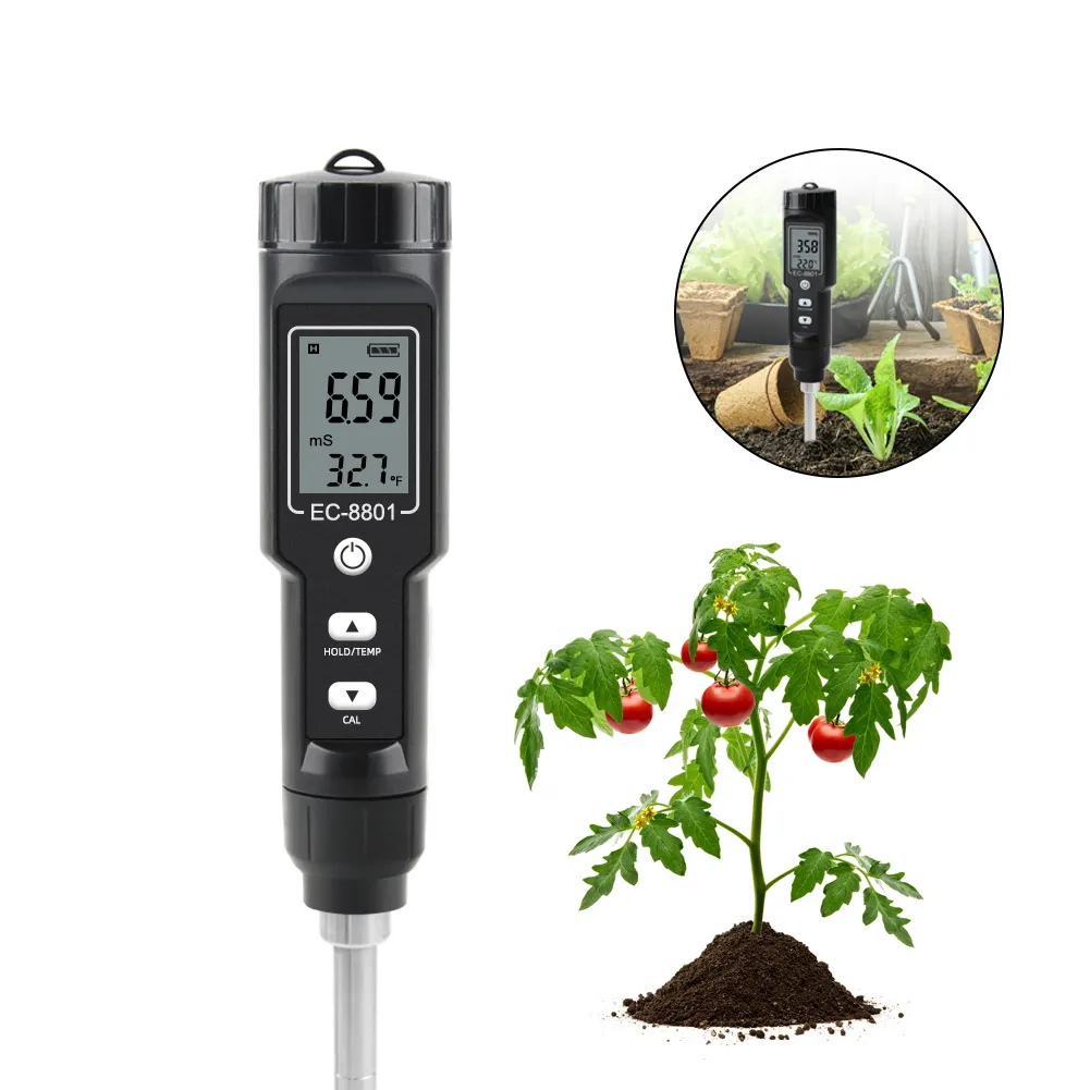 The mult-ifunction EC soil with plant ph meter high quality tds sensor soil ph moisture meter