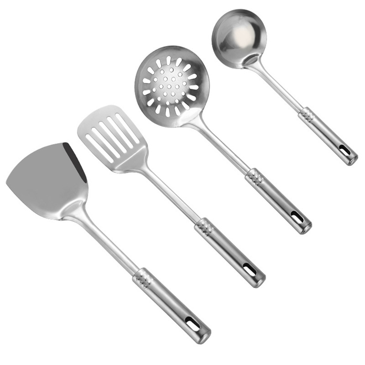 Wholesale Home Used 6 Piece Utensils Stainless Steel Kitchenware Manufacturer Kitchen Cooking Utensils