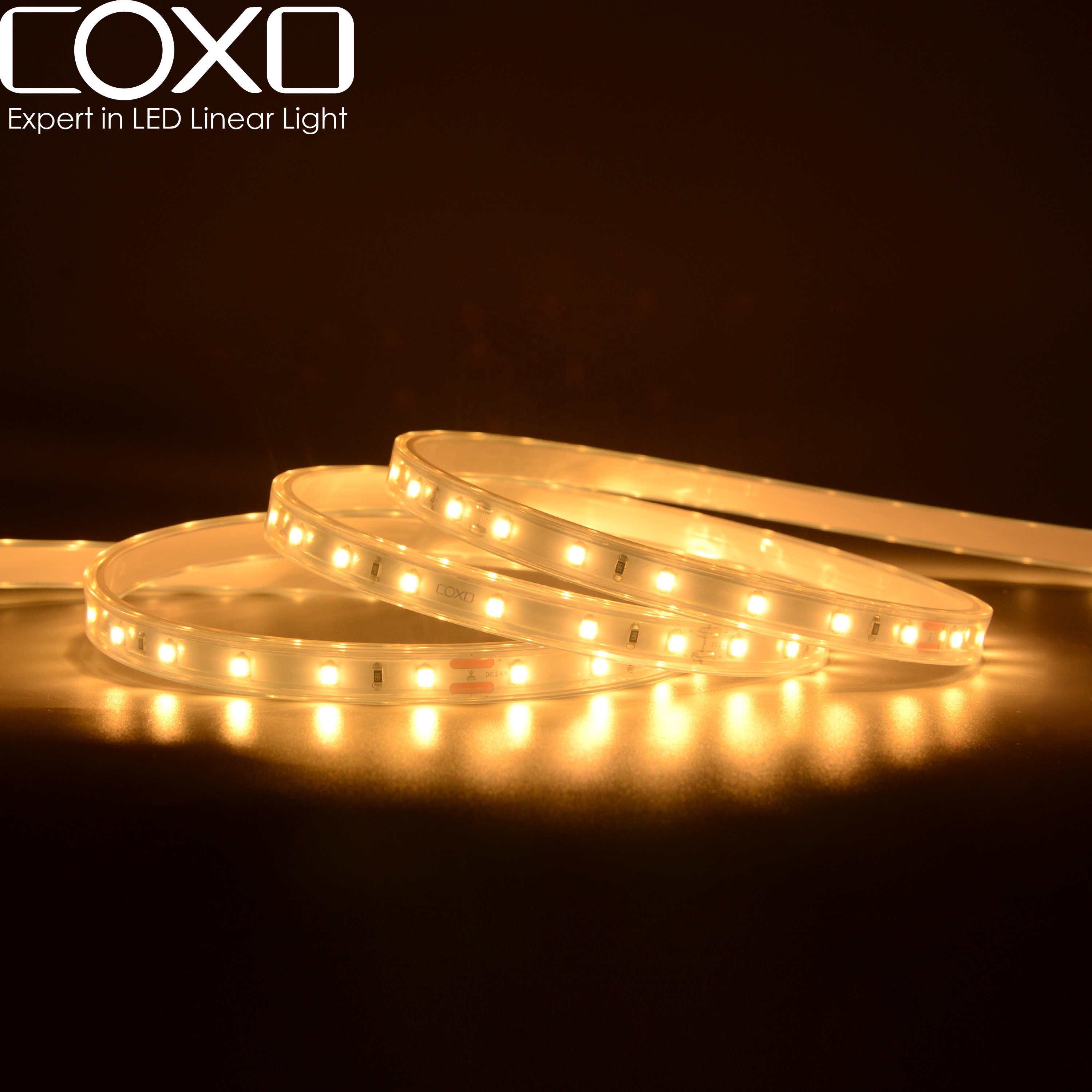 2835 Светодиодные полосы света 60led полосы света 24В ip67 led 2835 24В светодиодные полосы света водонепроницаемые