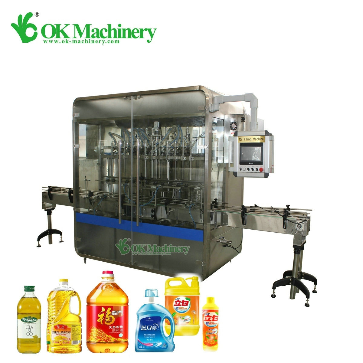 Sanitizer detergent filling machine in stock hand wash shampoo filling machine 12 filling heads