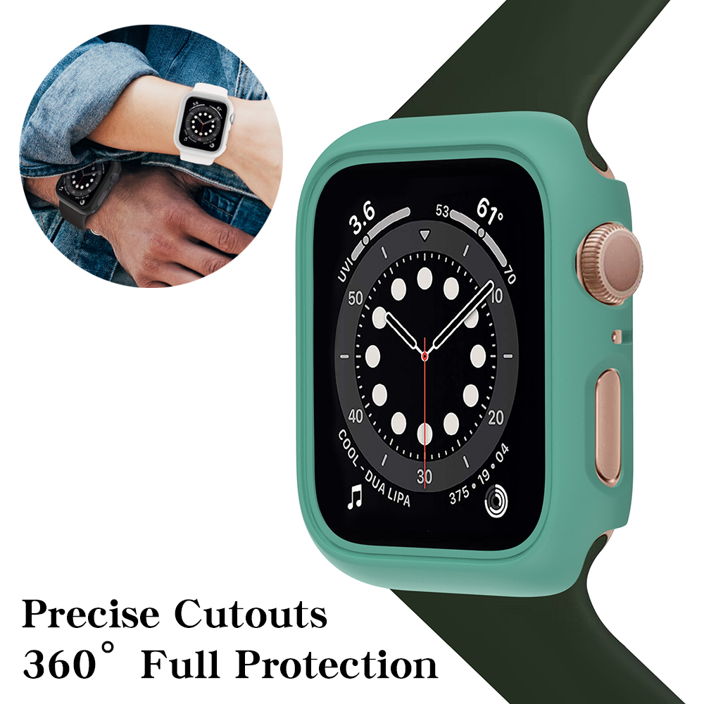 Чехол для Apple Watch Series 7 6 SE 5 4 3 for iWatch Accessor 45/44/40/41/42/38 мм