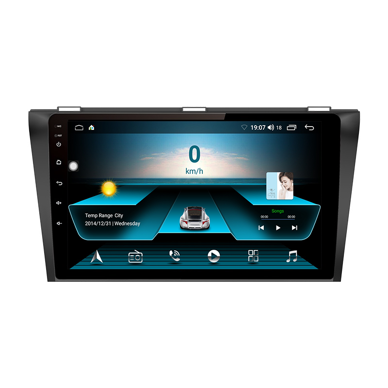 Оптовая продажа Android 10 экран автомобильное радио Dvd плеер GPS для mazda 3 2004-2009 с поддержкой Wi-Fi BT аудио плеер