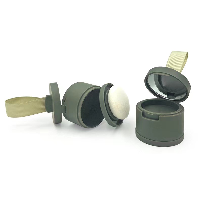 Wholesale Hot 4g Cosmetics Foundation Makeup Jar Hairline Puff Box For Powder Bottle Facial Makeup Plastic Packaging Container