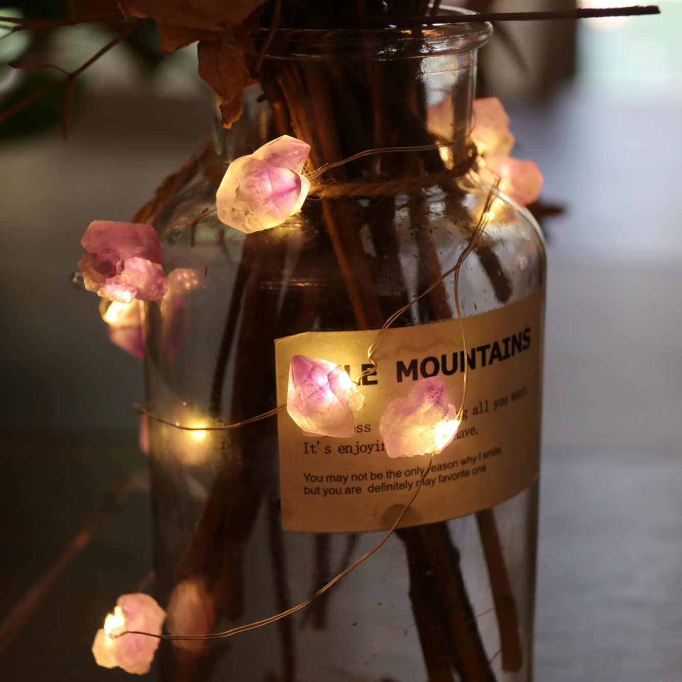 New Design LED Multi Colors String Lights Home Decoration Crystal String Lights