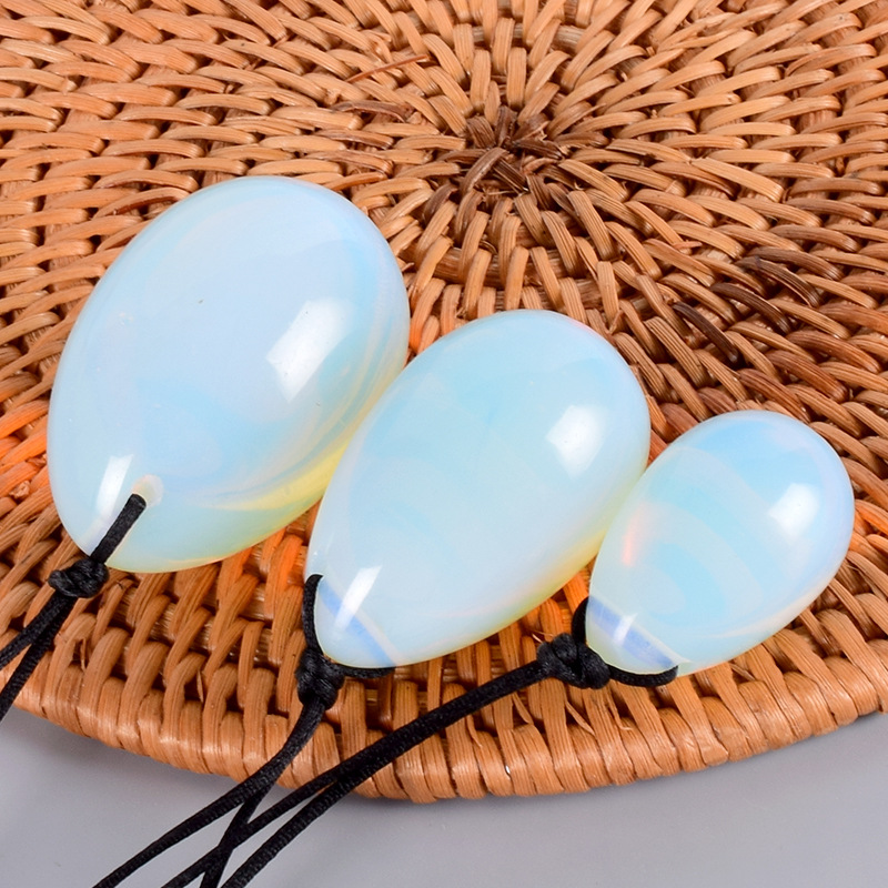 Вагинальное здоровье 3 размера opalite Yoni Egg для женщин kegel Nephrite Jade