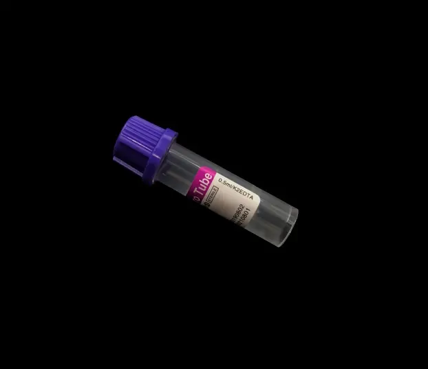 plastic micro blood collection tube 0.5ml/edta tube