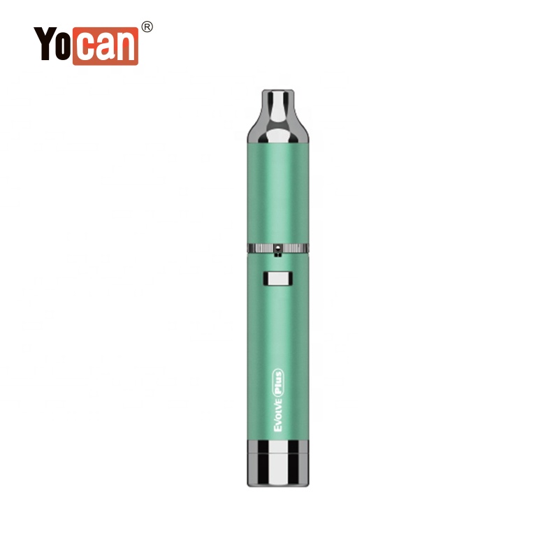 Yocan Evolve Plus QDC извилистый е сигалреты 1100 мАч электронная сигарета, подзаряжаемая ручка лазер для концентрат