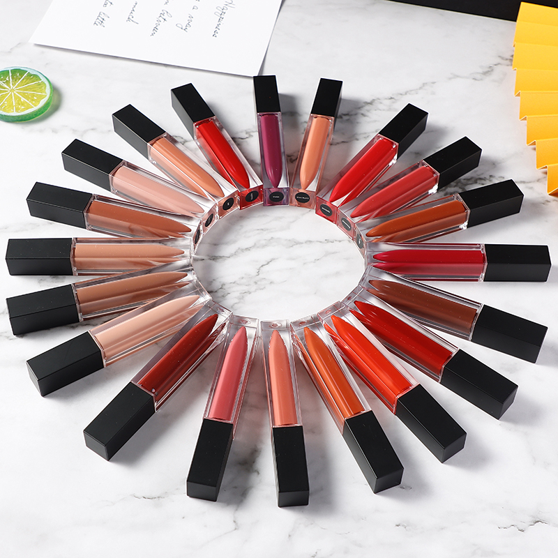 Makeup Vegan Lip Gloss Set Private Label Matte Lipstick Set Lipstick With Logo Liquid Lipstick 20 Colors