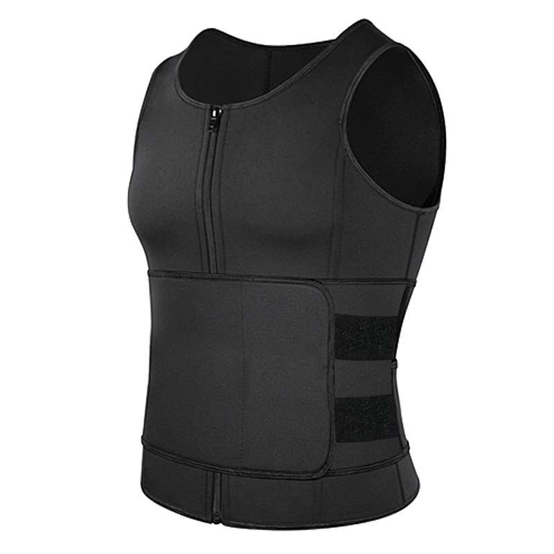 Fat Burning Sweat Body Shaper Men Corset Waist Trainer Shaper Sauna Suit Weight Loss