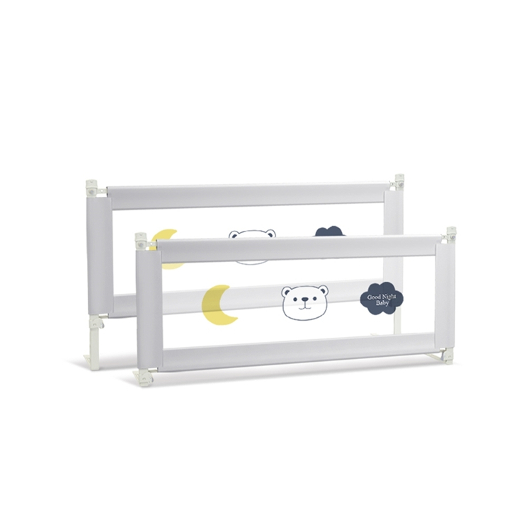 Professional Supplier Grey Pink Green Baby Bed Side Rails Toddler Bed Rail Guard