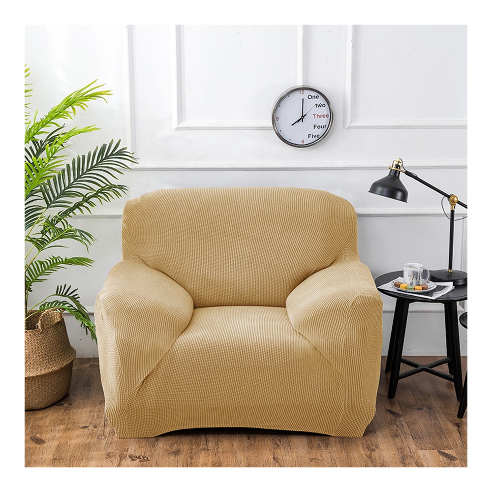 One seater Hot Sale Sofa Cover Non-slip Protect From Pets jacquard sofa chair cover For Yellow