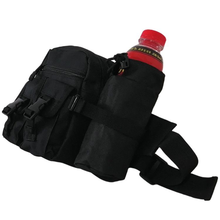 Multifunctional Zipper Pocket Military Hiking Camping Tactical Waist Bags Water Bottle Holder