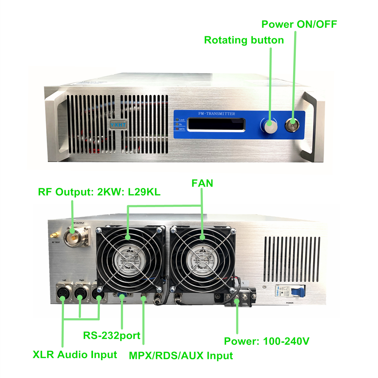 2.5KW FM стерео трансмиттер