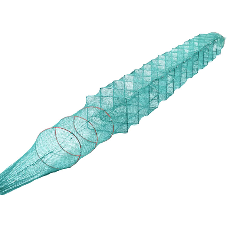 Factory supply Shrimp cage fishing net folding lobster net marine green lobster farming net