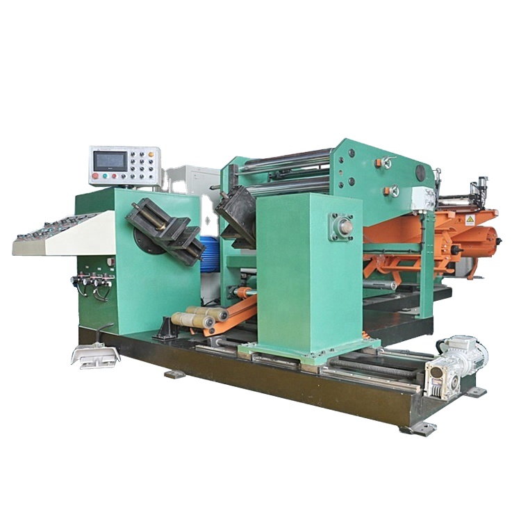 Digital double layer low voltage copper Aluminum foil winding machine