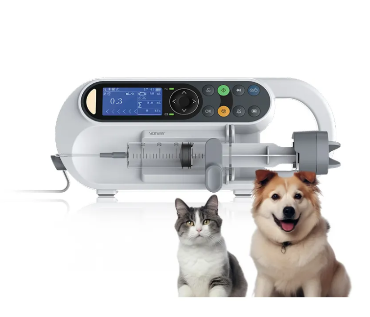 Clinical Veterinary Infusion Syringe Injection Pump Pet Medical Equipment for Dog Diagnosing Premium Veterinary Instrument