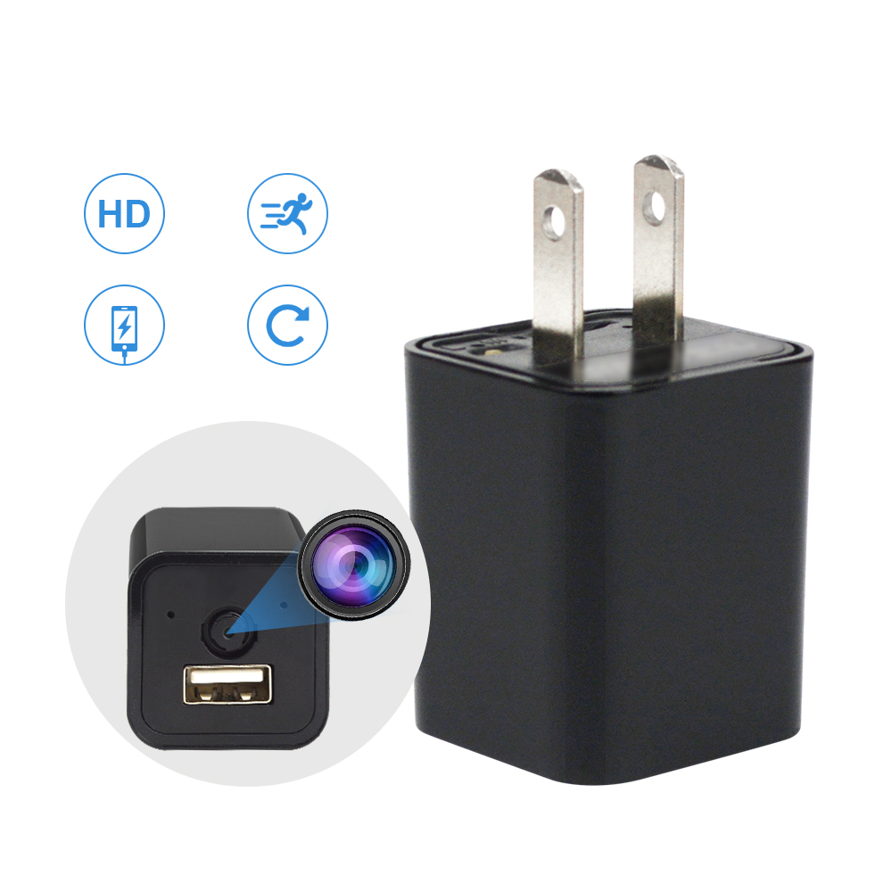 Новинка IP Wi-Fi USB настенное зарядное устройство камера Обнаружение движения ночное видение Скрытая камера видеонаблюдения мини