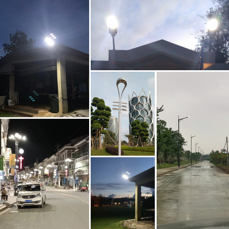 Energy Saving Smd Waterproof IP65 Outdoor 200w 300w 400w All In One Led Solar Street Lamp