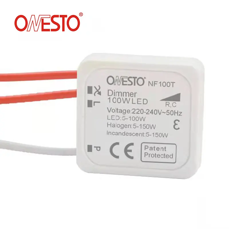 ONESTO Dimmer Light 230V LED Dimmer 5-100W Halogen Dimmer