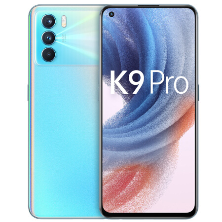 Oppo K9 Pro 5G Cell Phone 64.0MP Camera Fingerprint 60W Charger 6.43" 120HZ AMOLED Dimensity 1200 Face ID