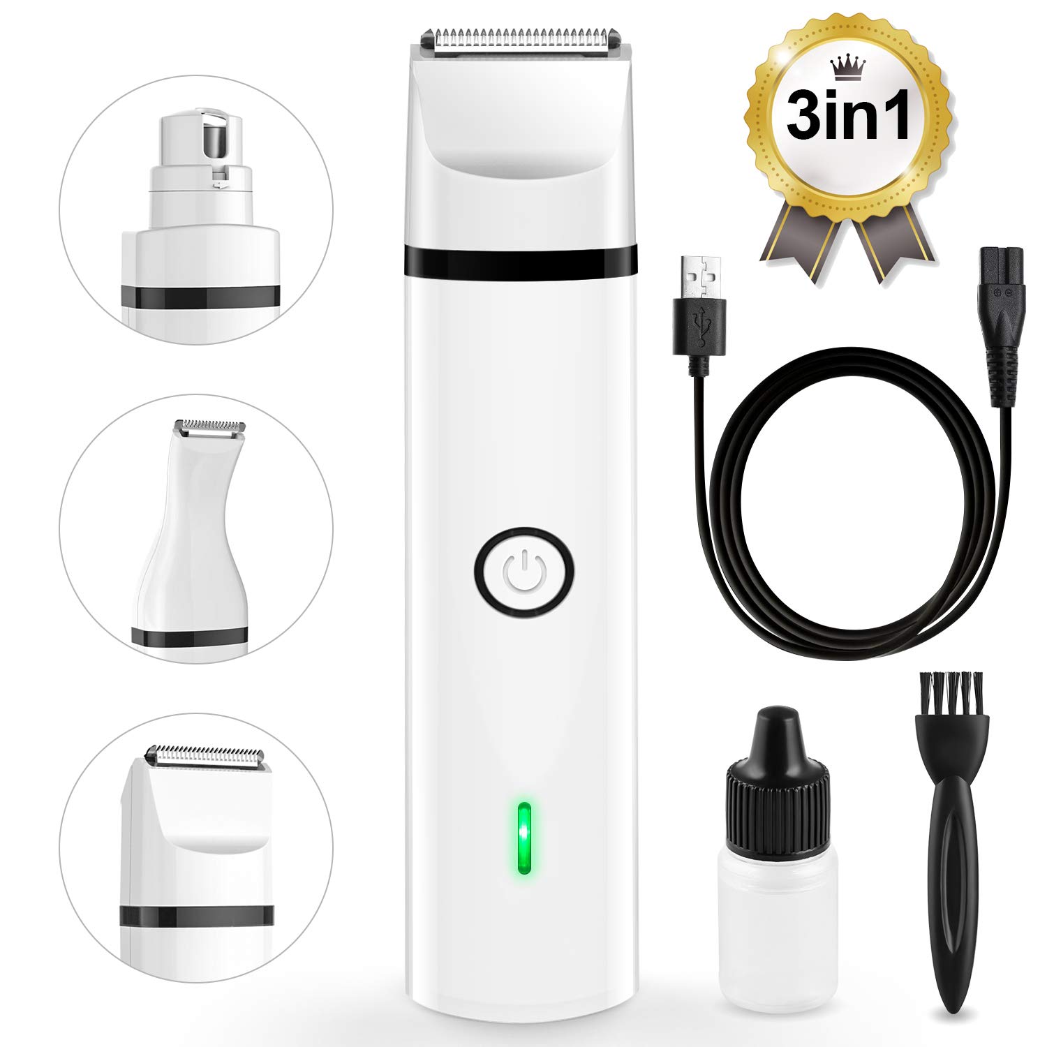 Электротриммер для кошек и собак, usb-зарядка, принадлежности для домашних животных