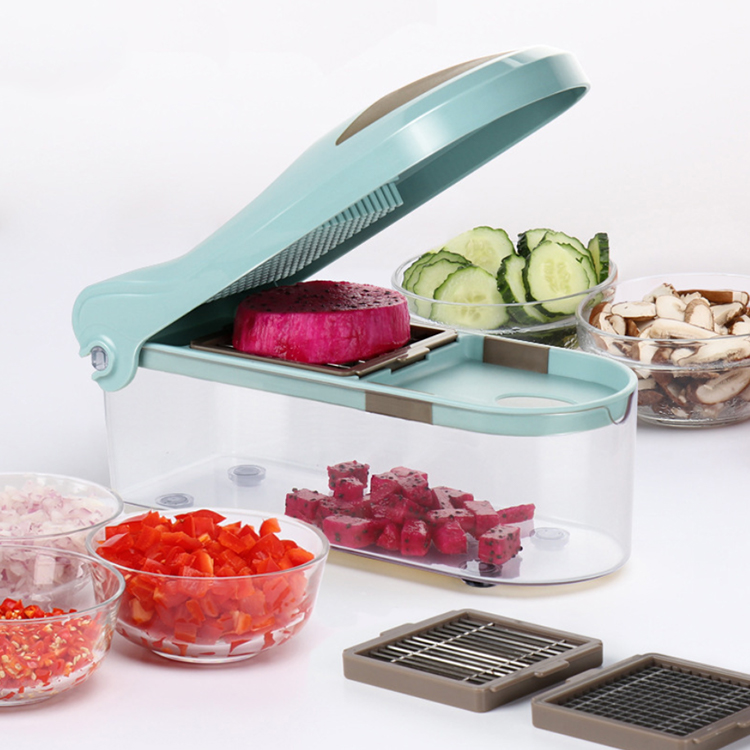 BBA87 Multifunction Potato Shredder Home Kitchen Tools Dicer Portable Veggie Chopper Smasher
