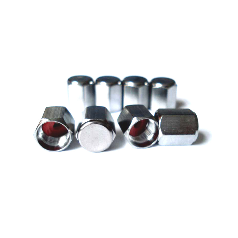 Brass tire valve cap tyre valve dust cap car tyre valve caps