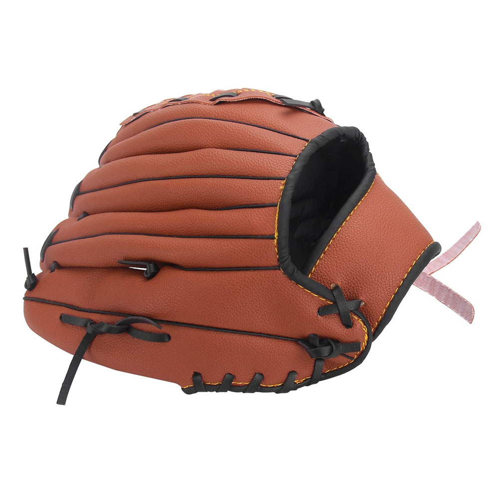 Customized Newly Designed Sports Baseball Softball Gloves Black Leather Gloves Softball Gloves