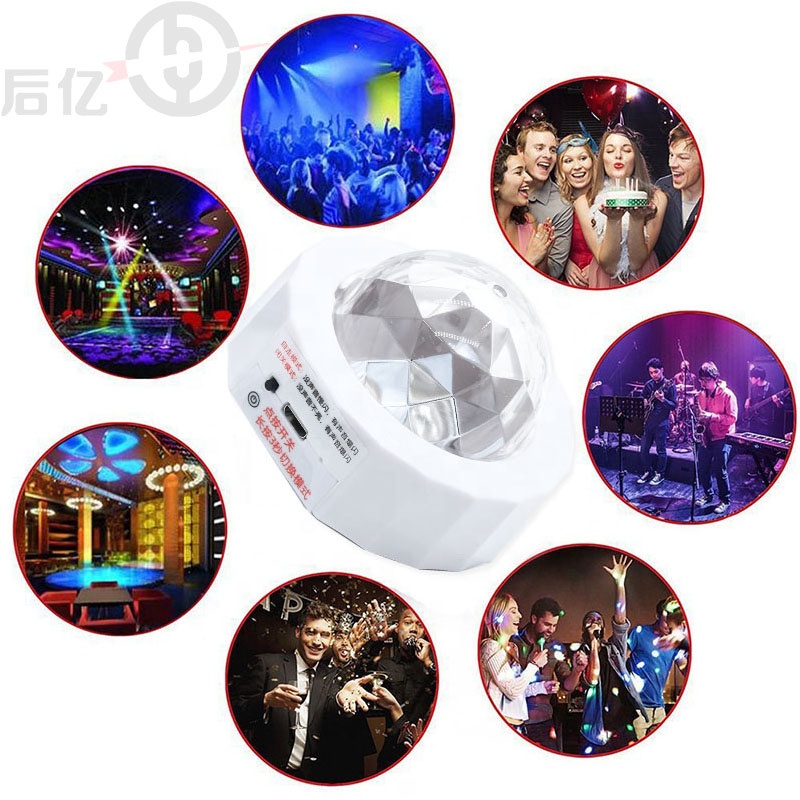 DJ car lights Indoor atmosphere lamp rechargeable Car music rhythm lights car interior led light Party atmosphere
