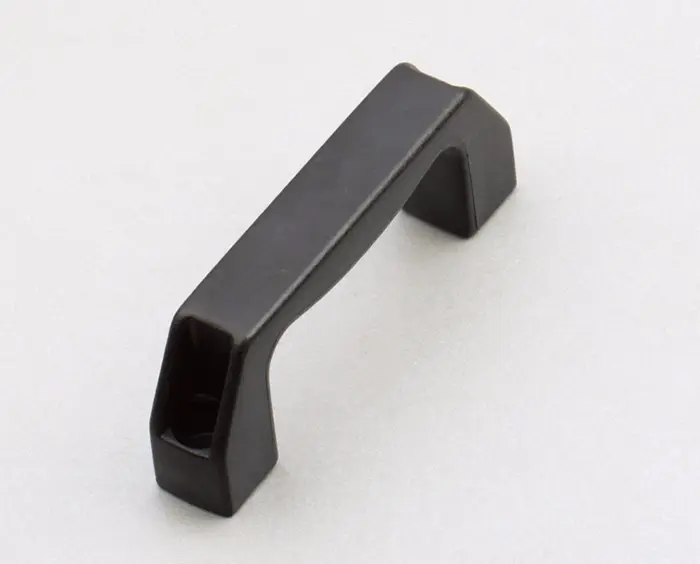 LS520 PP Polyethylene U Shaped Cabinet Black Handles Plastic Industrial Pull Handle ABS Door Handles