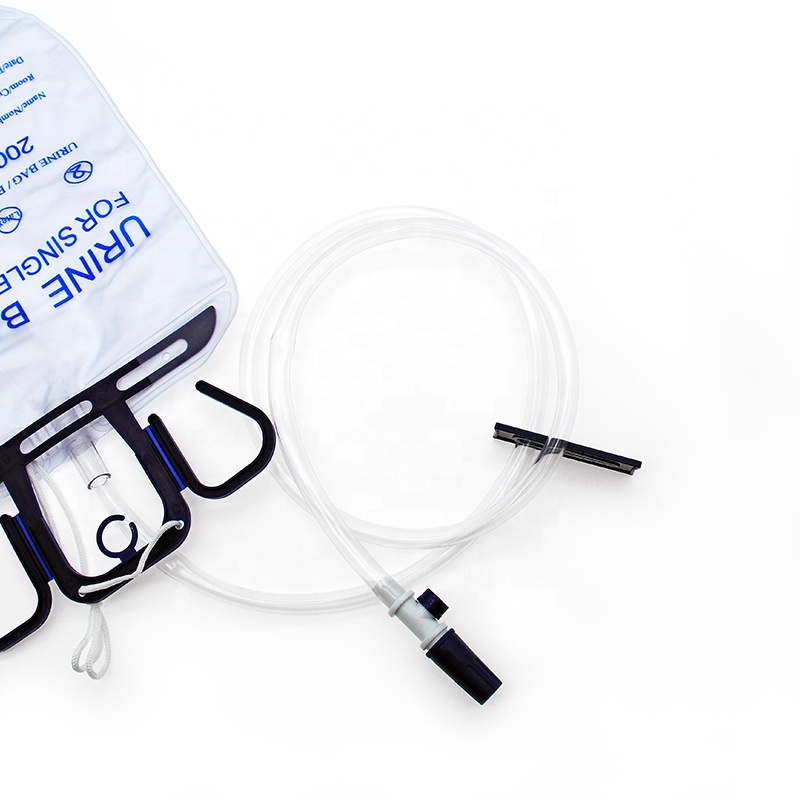 Hot Sale Urine Collect container Disposable Urine Bag T type Medical Urine Drainage Bag for Medical Use 1000-2000ml