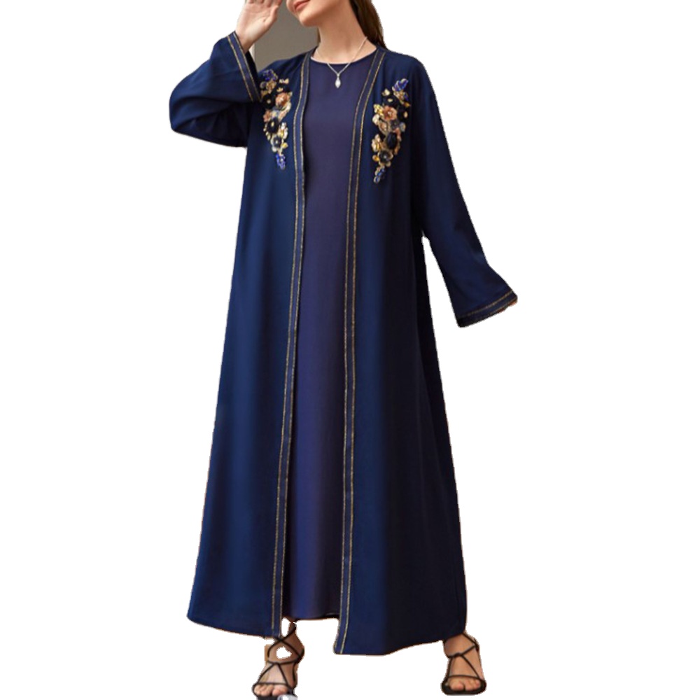 Arabic Dresses Saudi Wholesale Indonesia Islamic Abaya Habaya Dubai Women Muslim Dress