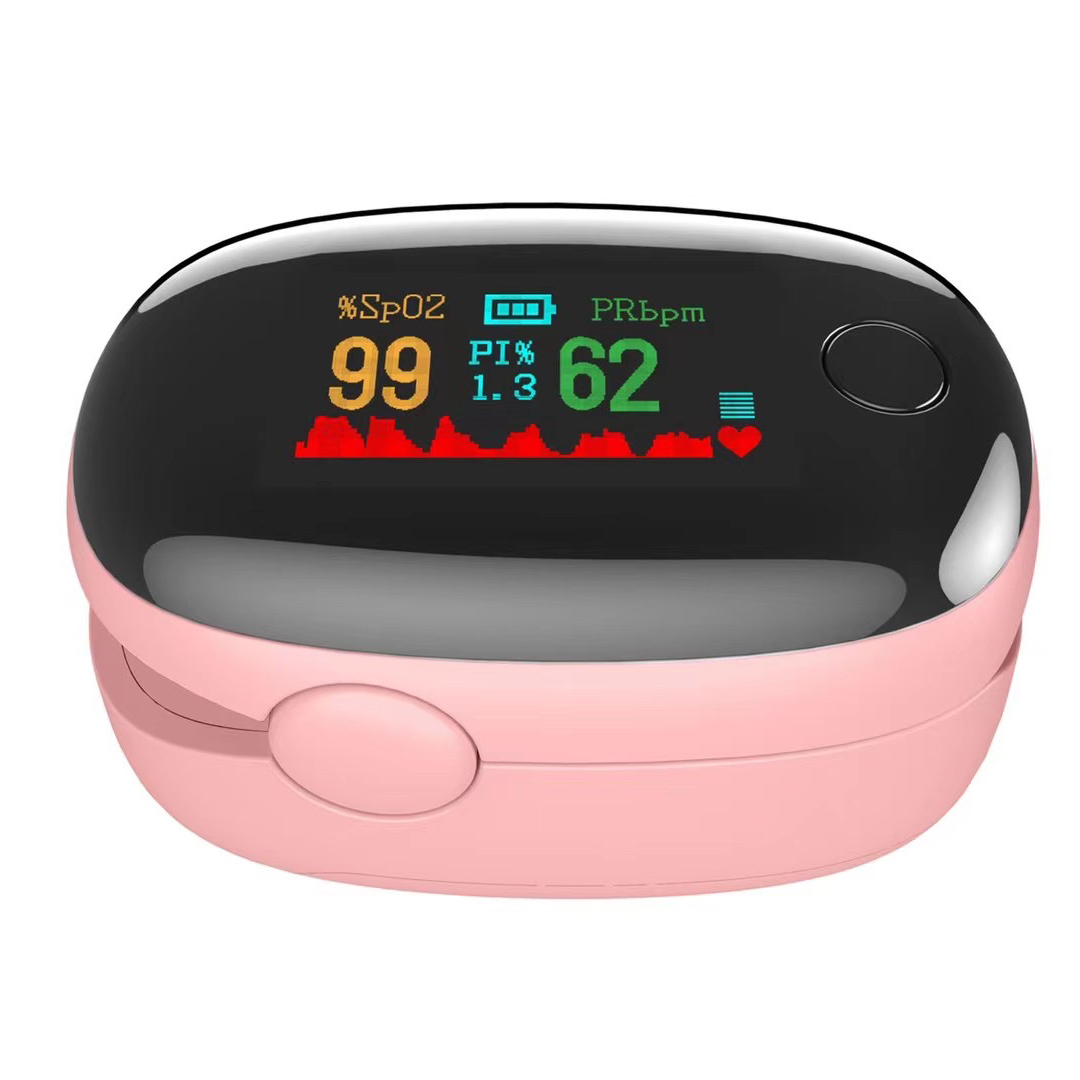 Stock Home Use Portable 4 color TFT Display Oximeters Fingertip Pulse Oximeters SPO2 Monitor Blood Oxygen Oximeters LK87 LK88