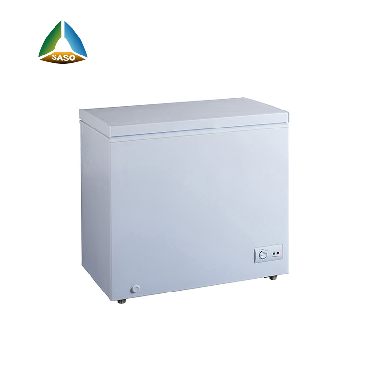 200L 7.0ft SASO Сертификация Sharp углу верхней открытой Sing двери глубокий сундук морозильник