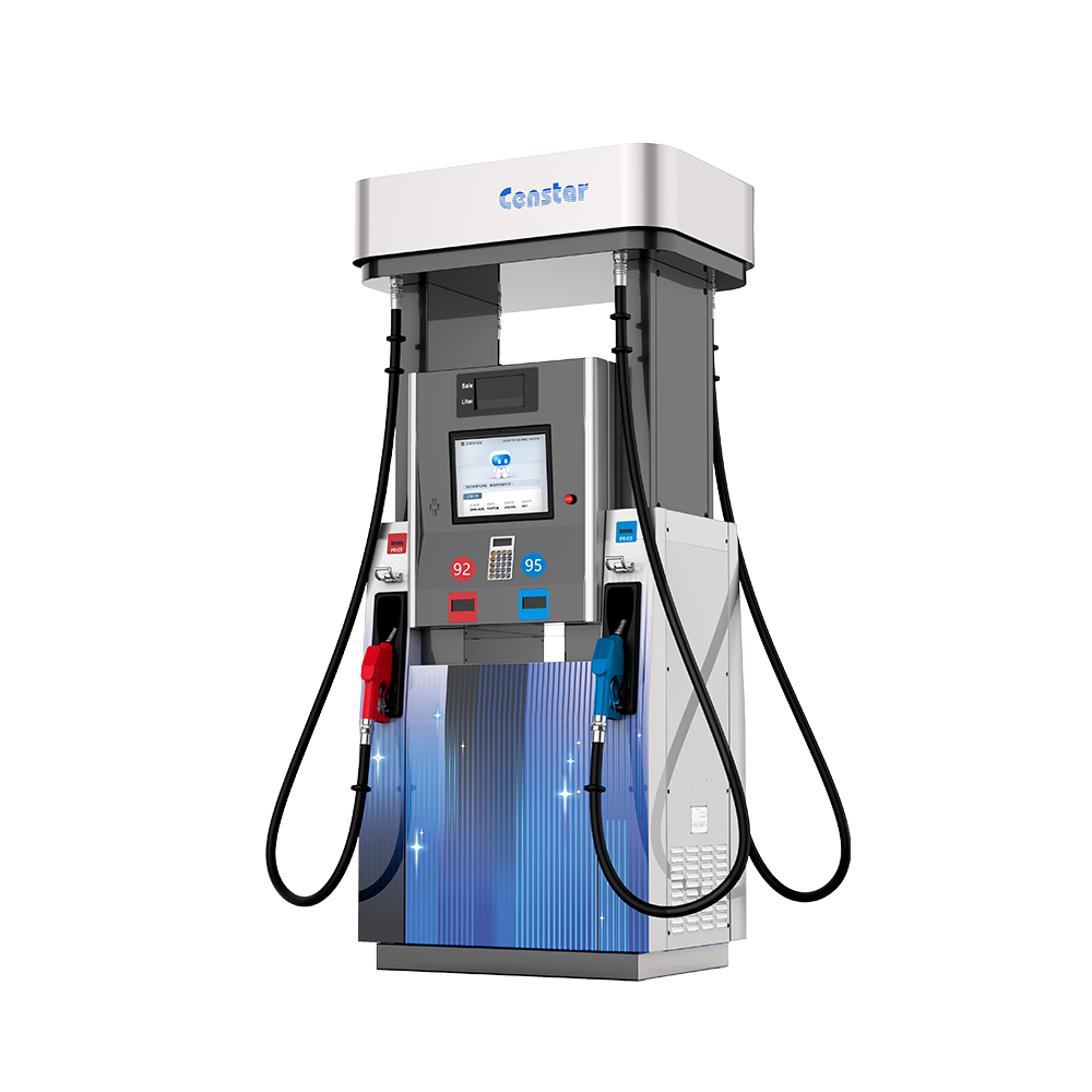 Brand new industrial design and simplified large space of 2-8 nozzles Censtar Fuel Dispenser Pump filling equipment for cars