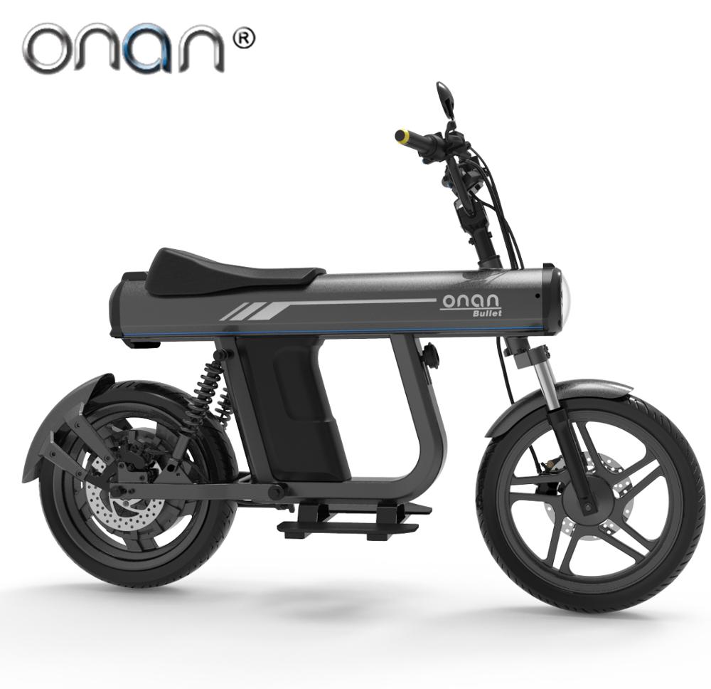 ONAN взрослый Электрический мотоцикл Racer мотоцикл Винтажный Классический мотоцикл