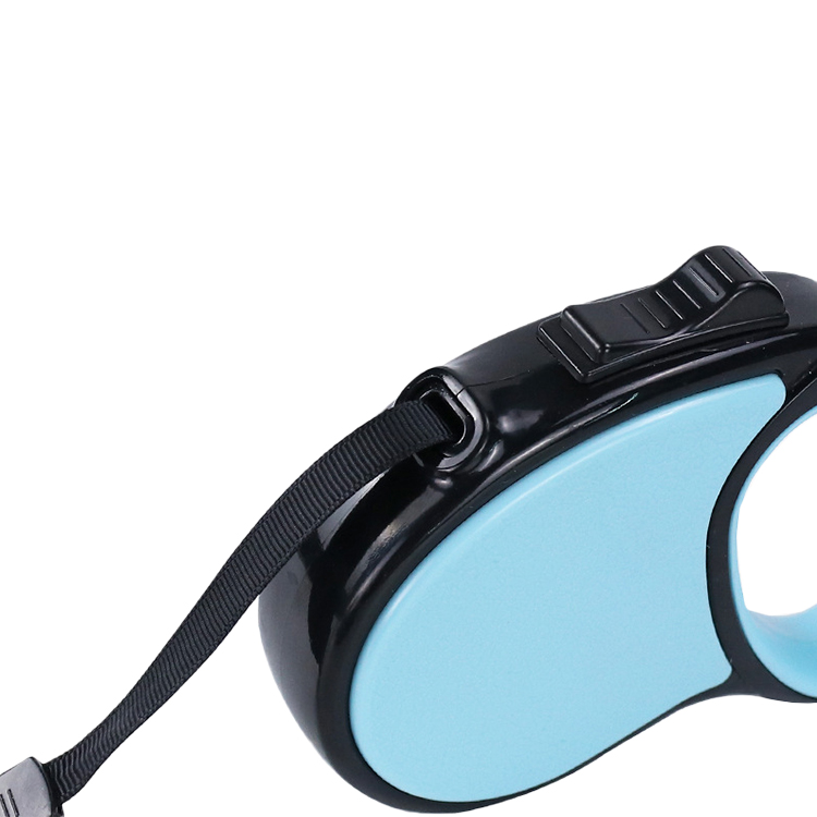 New style wholesale custom print logo pet nylon 16ft retractable reflective dog leash for running