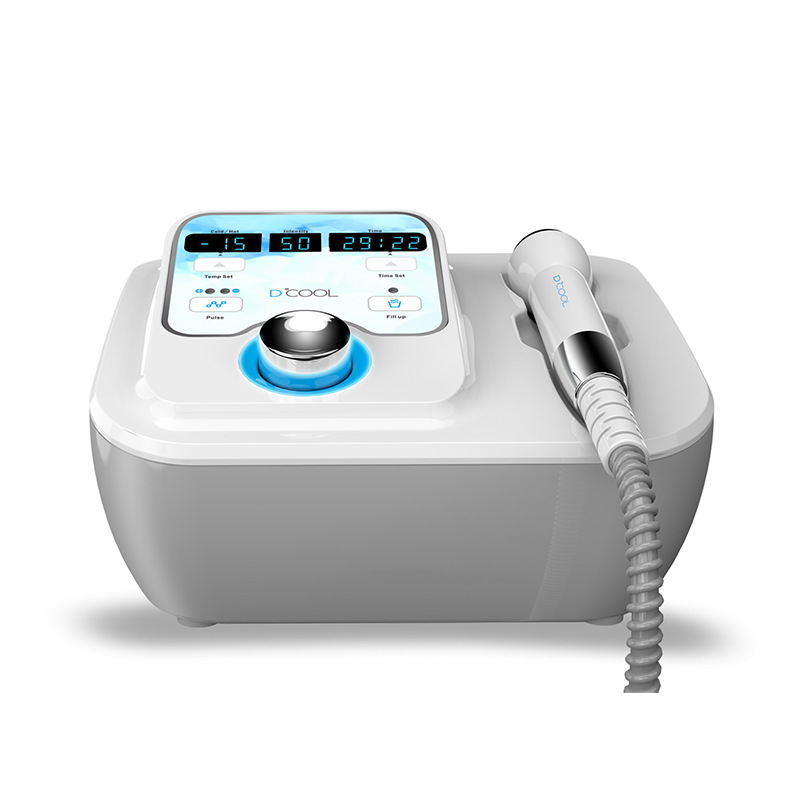 2 in 1 hot & cold Dcooling face massager Portable Oxygen Jet Facial Machine