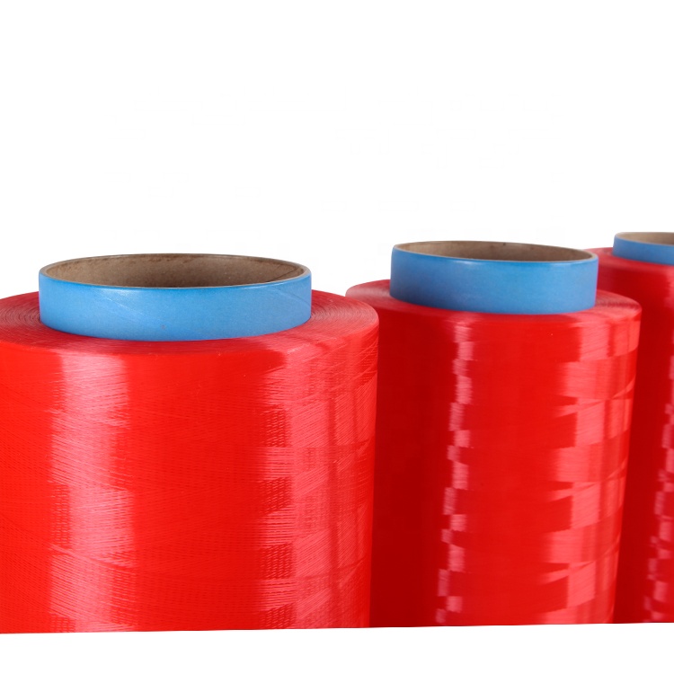 Высокопрочная пряжа из UHMWPE волокна, используемая для производства лески