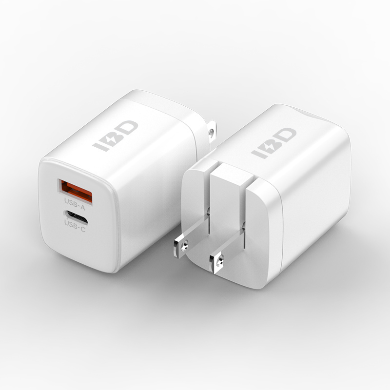 Сетевое зарядное устройство IBD 2021 с USB разъемом типа C QC 3,0, 20 Вт