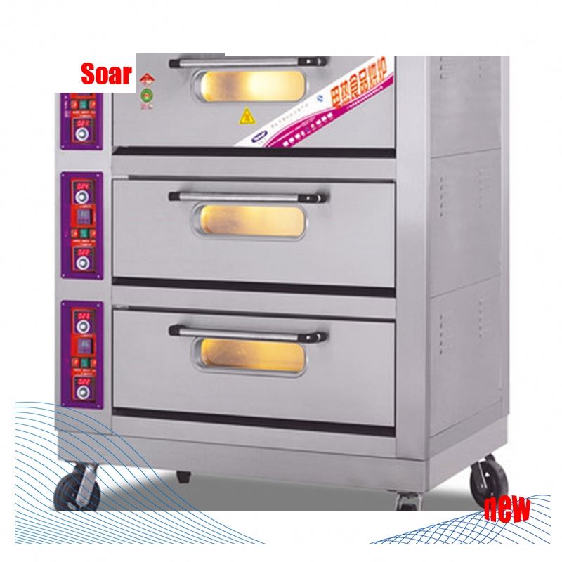 Professional Bread Chicken Cook Heating Drying Coat Oven Machine Electric