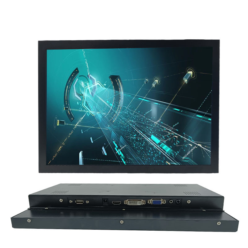 15 дюймов 4:3 1024*768 IPS TFT LCD промышленный резистивный сенсорный экран монитор для бизнеса