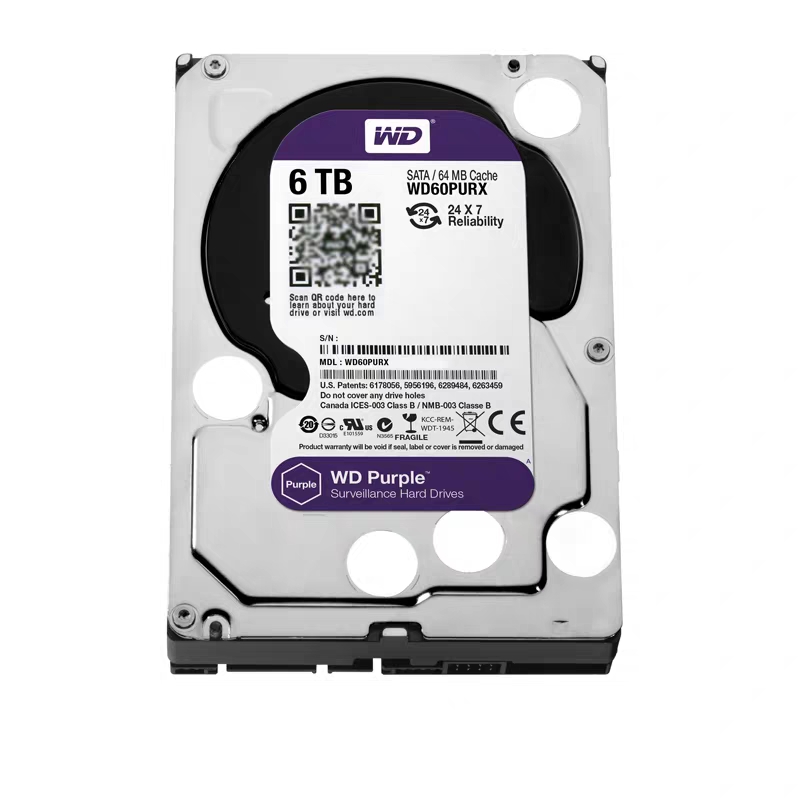 Жесткий диск фиолетовый HDD Специальный для безопасности DVR NVR W D40PURX 4 ТБ 6 ТБ жесткий диск