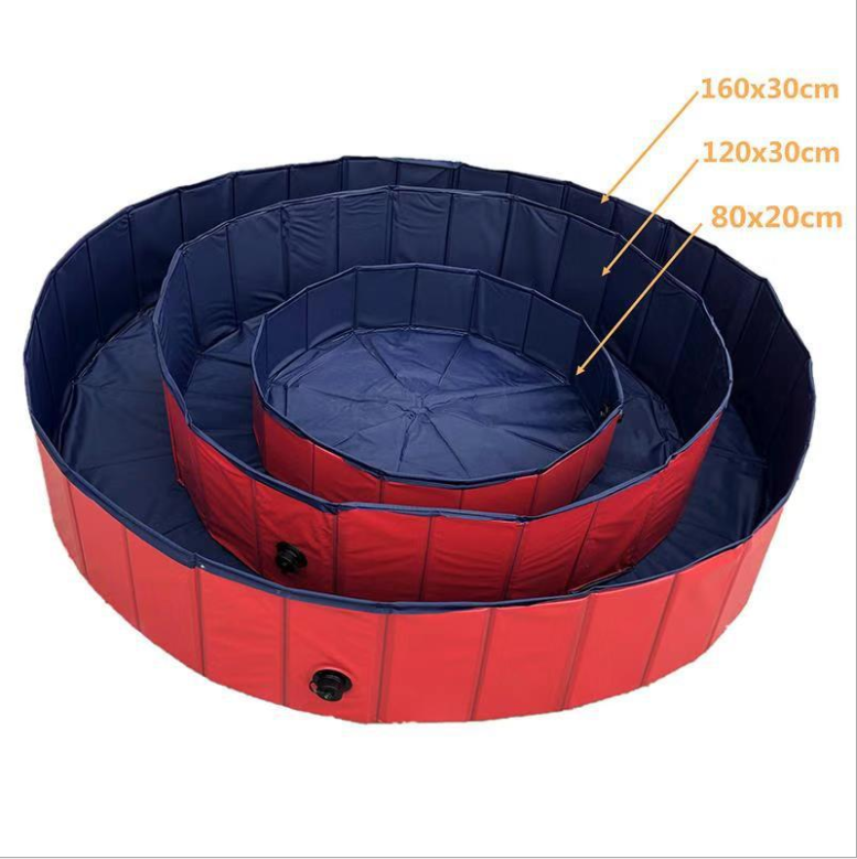 Kingtale Pet Pool and Bathing Tub Foldable with Carrying Bag