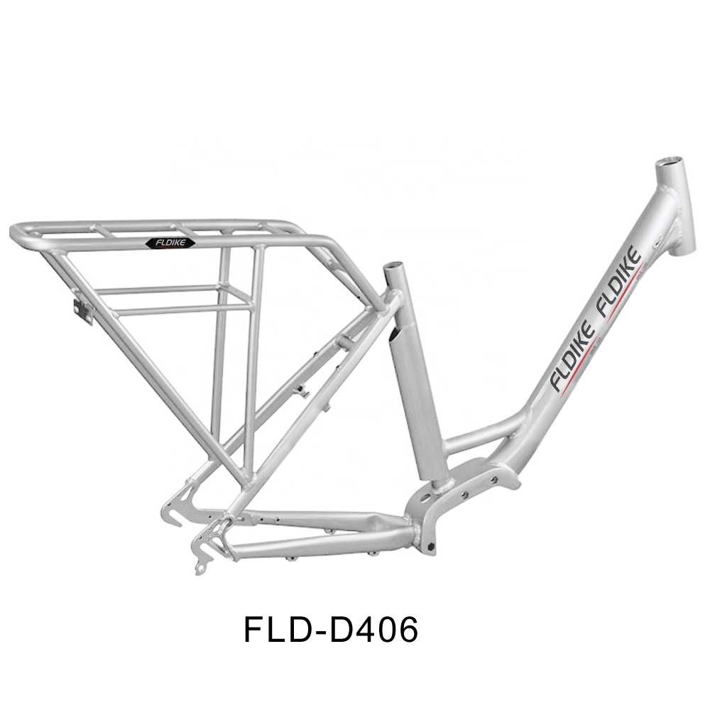 20inch Cargo delivery frame for electric bicycle Cargo frame for 20" e bike