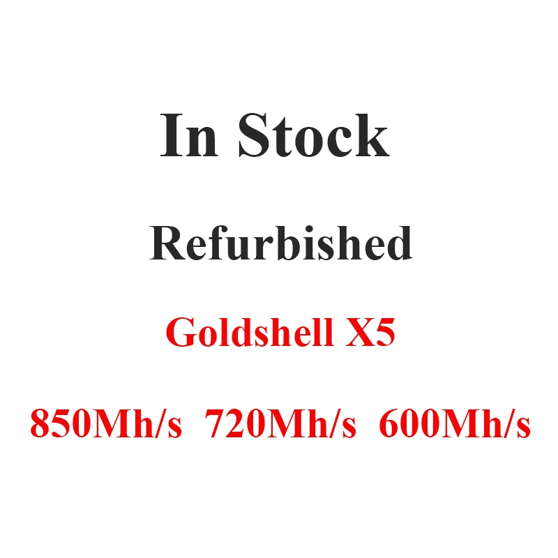 Goldshell X5 Восстановленный 850Mh/s 720Mh/s 600Mh/s в наличии на складе goldshell x5