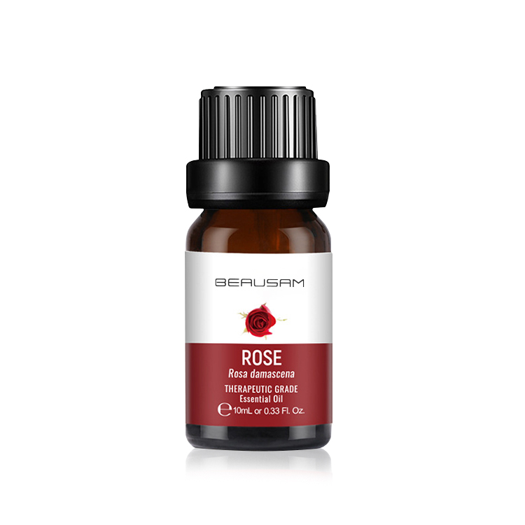 Custom 10ml Natural Organic Plant Aromatherapy Oil Fragrance Body Massage Oil Rose Essential Oil